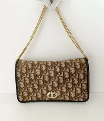 ディオール　Dior トロッター チェーン ショルダーバック