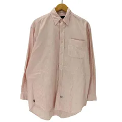 ポロバイラルフローレン Polo by RALPH LAUREN 90S The Big Oxford 裾ポニー 刺繍 外付けタグ B.D ストライプ シャツ メンズ import：S 