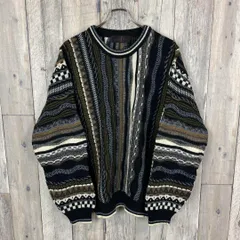 古着　イタリア製　3Dニット　アンゴラ混　ツイードニット　ブラウン　L ユーロ. 2025年最新】3d ニット 古着の人気アイテム - メルカリ