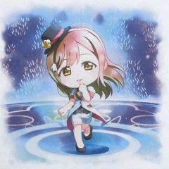 [중고] 캔버스 보드·캔버스 아트 쿠니키다 하나마루 MIRAI TICKET 캔버스 보드 [이치반쿠지 러브라이브! 선샤인!! 5th Anniversary] J상