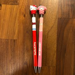 【2本セット】サンリオ ハロー　キティ　マイメロディ　油性ボールペン