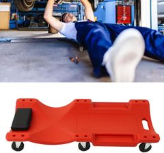 メカニッククリーパー キャスター付き 200kg耐重 車 修理 ボード 作業用寝板カート 強化プラスチック 自動車整備