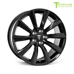 新車外し 2025テスラ 新型モデルY 純正20インチ ホイールセット