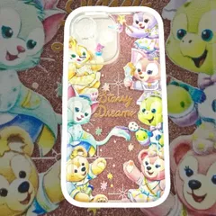 ❤︎数量限定❤︎iPhone16 携帯ケース　スマートフォンケース　スマホケース　Disney ディズニー　ダッフィー&フレンズ　ソフトケース　ラメクリアケース　かわいい♡