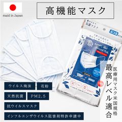 【北海道～関東・信越エリア限定】　あおもり藍マスク５枚入り×4P