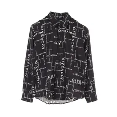 ジバンシィ GIVENCHY その他トップス BM60F612DS ブラック コットン シャツ メンズ Used Aのサムネイル