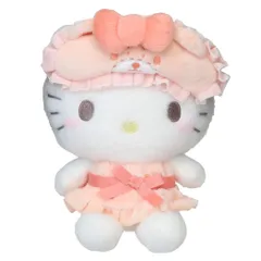 ハローキティ ぬいぐるみ プラッシュドールS なかよしパジャマ サンリオ ナカジマ プレゼント キャラクター グッズ 