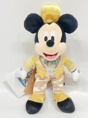ディズニーストア プラッシュキーチェーン DISNEY FLAGSHIP TOKYO ミッキー(黄色)/1st Anniversay 1周年