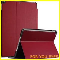【数量限定】ProCase iPad 10.2 9/8/7 フォリオケース 耐衝撃 縦と横にスタンド 保護カバー 対応端末： iPad 10.2 第9世代 2021/ 第8世代 2020/ 第7世代 2019 - レッド