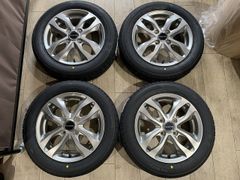 【2412077】新品タイヤ 14インチ 4.5J +45 PCD100 4H + NEWNO 155/65R14 2025年 軽自動車 ワゴンR N-BOX タント ムーヴ スペーシア パレット ルークス デイズ エブリィ クリッパー モコ 等