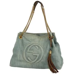 楽天市場】【バッグ】GUCCI グッチ ソーホー ロゴ レザー