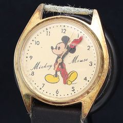 1960年代頃】ミッキー ディズニー ヴィンテージ 手巻き 腕時計 