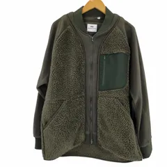 ホワイトマウンテニアリング WHITE MOUNTAINEERING 21AW フリースオーバーサイズジャケット メンズ  L