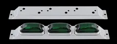【スリム角マーカーステー×２　３連】角マーカーが隙間なくピッタリ取り付け出来る♪