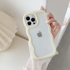 QLTYPRI iPhone 15 Proケース クリア TPUカバー おしゃれ 韓国 可愛い 透明 薄型 軽量 耐衝撃 スマホケース ワイヤレス充電対応 ストラップホール付き アイフォン 15 Pro ケース 6.1インチ 対応 - イエロー 0