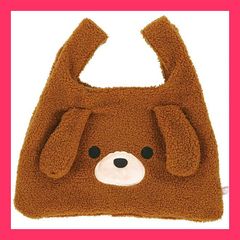新品同様】超レア リラックマ ふわふわフェイスバッグ トートバッグ
