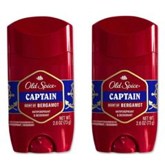 オールドスパイス　Old Spice　デオドラント　制汗剤タイプ　CAPTAIN　キャプテン　73g　2本