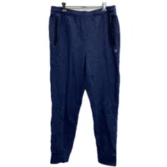 Champion スウェットパンツ L 杢ネイビー チャンピオン ジャージパンツ 裏起毛 イージーパンツ 古着卸 アメリカ仕入 2508-789