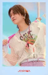 【中古】コレクションカード(男性) SEVENTEEN/ジョシュア(JOSHUA)/裏面水色・赤/CD「Seventeenth Heaven」(PM 2：14 Ver.)インスタントフォトカードセット