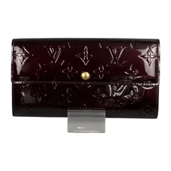 ##LOUIS VUITTON ルイヴィトン ヴェルニ ポルトフォイユ サラ アマラント 長財布 M93524