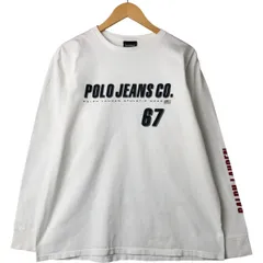 古着 00年代 ラルフローレン Ralph Lauren POLO JEANS COMPANY ロングTシャツ ロンT メンズXL相当/eaa548103