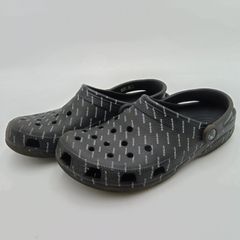 crocs クロックス クロッグサンダル ブラック メンズ M8 W10 F-5-7
