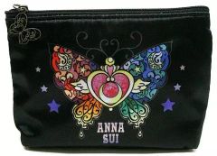 [중고] 잡화 콜라보 로고 마크 파우치 [극장판 미소녀 전사 세일러 문 Eternal × ANNA SUI]