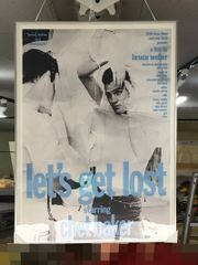 Let's Get Lost Bruce Weber P1 chet baker 大判ポスター フレーム付き！ レッツ ゲット ロスト チェットベーカー ブルースウェバー 送料込み（沖縄県及び離島を除く）