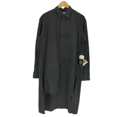 ワイスリー Y-3 20SS CLASSIC LONG SHIRT クラシック ロング シャツ ジップ デザイン メンズ JPN：S のサムネイル