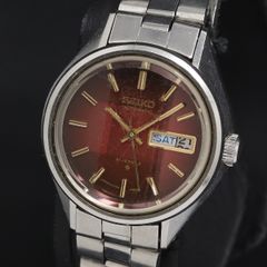 ORIENT 3スター 自動巻き NQ1X-Q1 レッド文字盤 デイデイト 稼動 