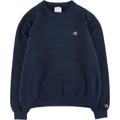 古着 チャンピオン Champion AUTHENTIC ワンポイントロゴスウェットシャツ トレーナー メンズL/eaa410641