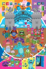 新品 ジグソーパズル 300ピース Monsters University-On Campus- 26x38cm 73-311 モンスターズ・インク [佐川急便]
