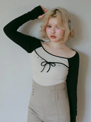Alma ribbon tops andmary アンドマリー 在庫処分