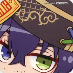 【中古】コースター オリヴァ・愛空(ミニキャラ) ランダムコースター キョンシーver. 「ブルーロック collaboration cafe in SMILE BASE CAFE」 コラボメニュー注文特典