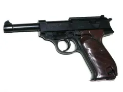 超貴重マルゼン製　ＨＷ樹脂ガスガン　ワルサーＰ３８アンクルタイプ　JASG合法品 マルゼン] ワルサーP38 デタッチャブル ガスブローバック (中古
