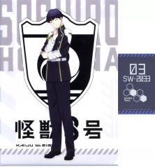 [중고] 클리어 파일 보과 무네 시로 / 전신 A4 클리어 파일 & 스티커 세트 [이치 반 쿠지 괴수 8 호 1 탄] G 상
