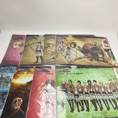 【未開封】 進撃の巨人 クリアファイル　一番くじ　B賞　8種セット