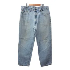 90年代 Levi's リーバイス 550 リラックスフィット テーパード デニムパンツ アメカジ 大きいサイズ (メンズ W38 L30) 中古 古着 Q1445