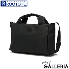 ルートート トートバッグ レディース 小さめ ブランド ROOTOTE 軽い 軽量 ミニトート 斜めがけ 2WAY ファスナー付き おしゃれ 撥水 1121 BLACK