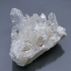 高透明/虹入り】パキスタン産 ヒマラヤ水晶 クラスター 鉱物標本 原石