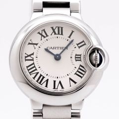 カルティエ Cartier バロンブルー W69010Z4 Ballon Bleu  クオーツ 腕時計 レディース 白