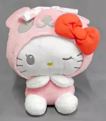 【中古】ぬいぐるみ ハローキティ(ピンク) ドットセーラー BIGぬいぐるみ 「ハローキティ」