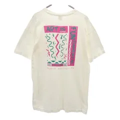 フルーツオブザルーム 90s オールド CAC バックプリント 半袖 Tシャツ XL ホワイト系 FRUIT OF THE LOOM メンズ 【中古】  【230724】 メール便可