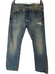 Z1343 DIESEL ディーゼル VIKER ダメージ加工 色落ち デニム ジーンズ サイズ33