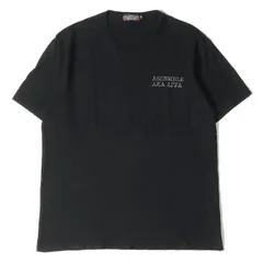 AFFA エーエフエフエー Tシャツ ロゴプリント クルーネック ポケットTシャツ 00s ブラック 黒 M トップス カットソー 半袖 ブランド カジュアル シンプル 着回しのサムネイル