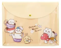 【中古】収納・携帯用アイテム ワンダーランド フラットケースA5 ワンダーティータイム 「ちいかわ」