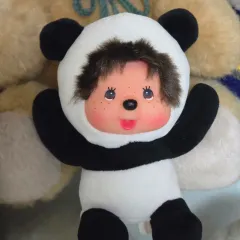 ファースト　モンチッチ風　パンダ　ぬいぐるみ　② レトロ　中古品 レトロチックモンチッチ S パンダ|【ぬいぐるみのセキグチ