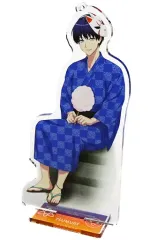 【中古】アクリルスタンド・アクリルパネル 月岡紬 スタンド付きアクリルプレート 「A3!(エースリー)×太鼓の達人」 セガ限定