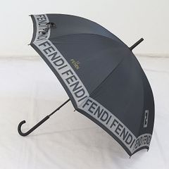 CHANEL シャネル 傘 ゴルフ グレー ブラック - メルカリ