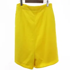 ステラマッカートニー STELLA McCARTNEY ハーフパンツ ショート ボトムス ウール イタリア製 黄 イエロー 38 ■SM1のサムネイル